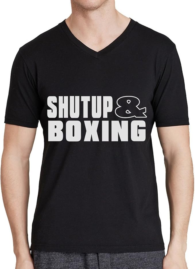 FairyStore Men's For The Boxer Player Boxer Funny T Shirts For Men