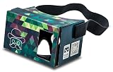 POP! Cardboard Google Cardboard with Free Head Strap and Cushion for Android and iPhone, Fits Every Phone, Including Lenses, 3D VR Glasses Virtual Reality Viewer VR Goggles