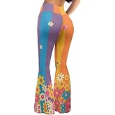 Ypexeognv Women&rsquo;s Flare Leggings High Waisted Bell Bottom Yoga Pants for Women Girl Tummy Control Wide Leg Trousers Sweatpant