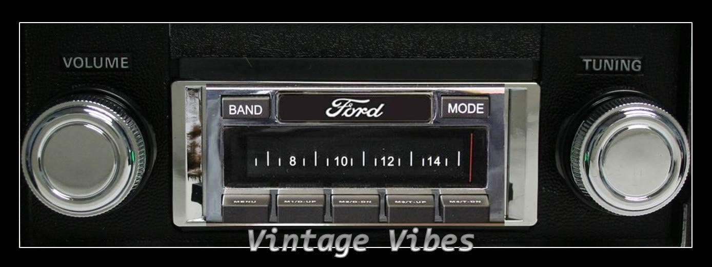 1973-1979 Ford Pickup Truck Custom Autosound USA-230 AM/FM Stereo Radio 200 watts