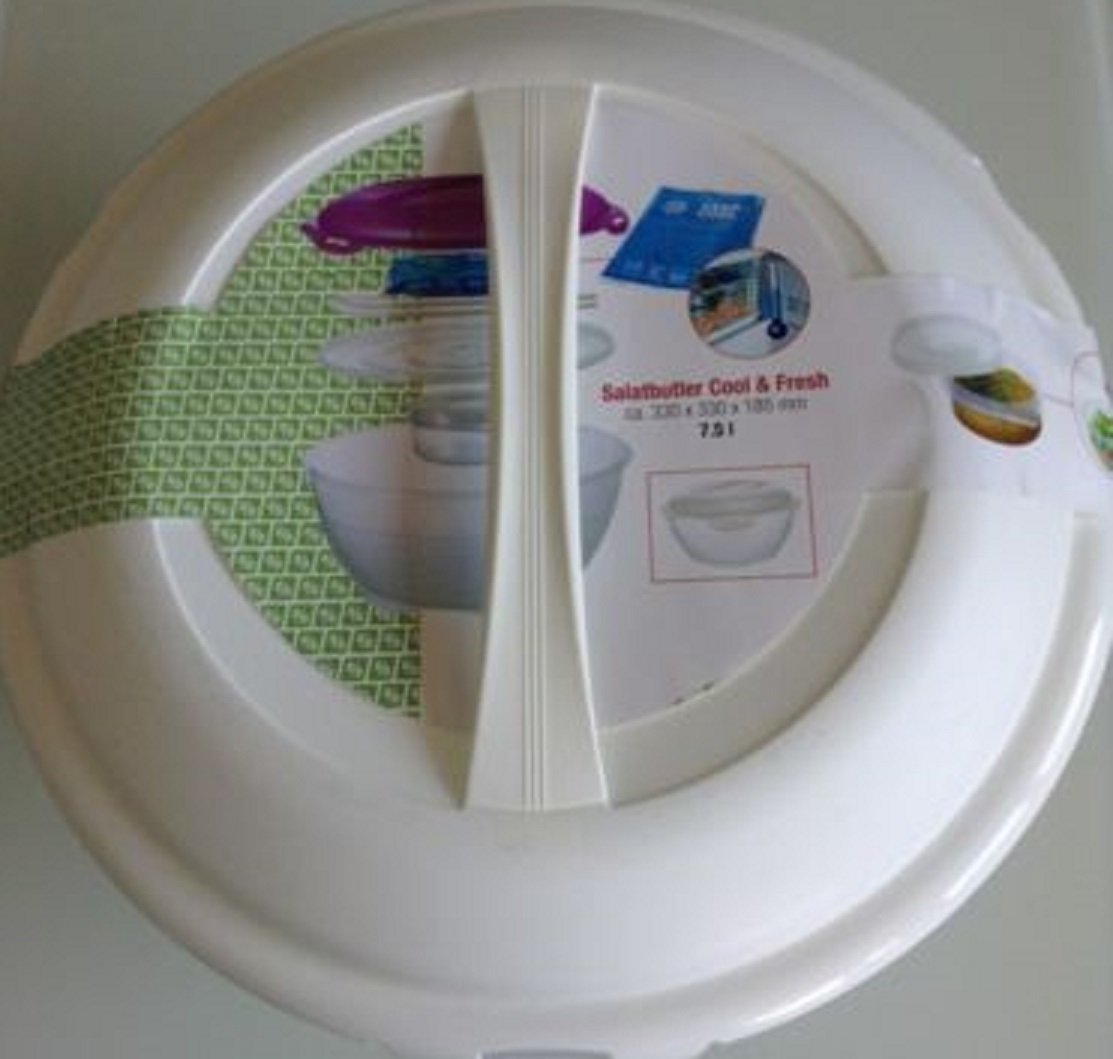 Rotho Frutas y ensalada Butler Cool + Fresh - Tartera, retención ...