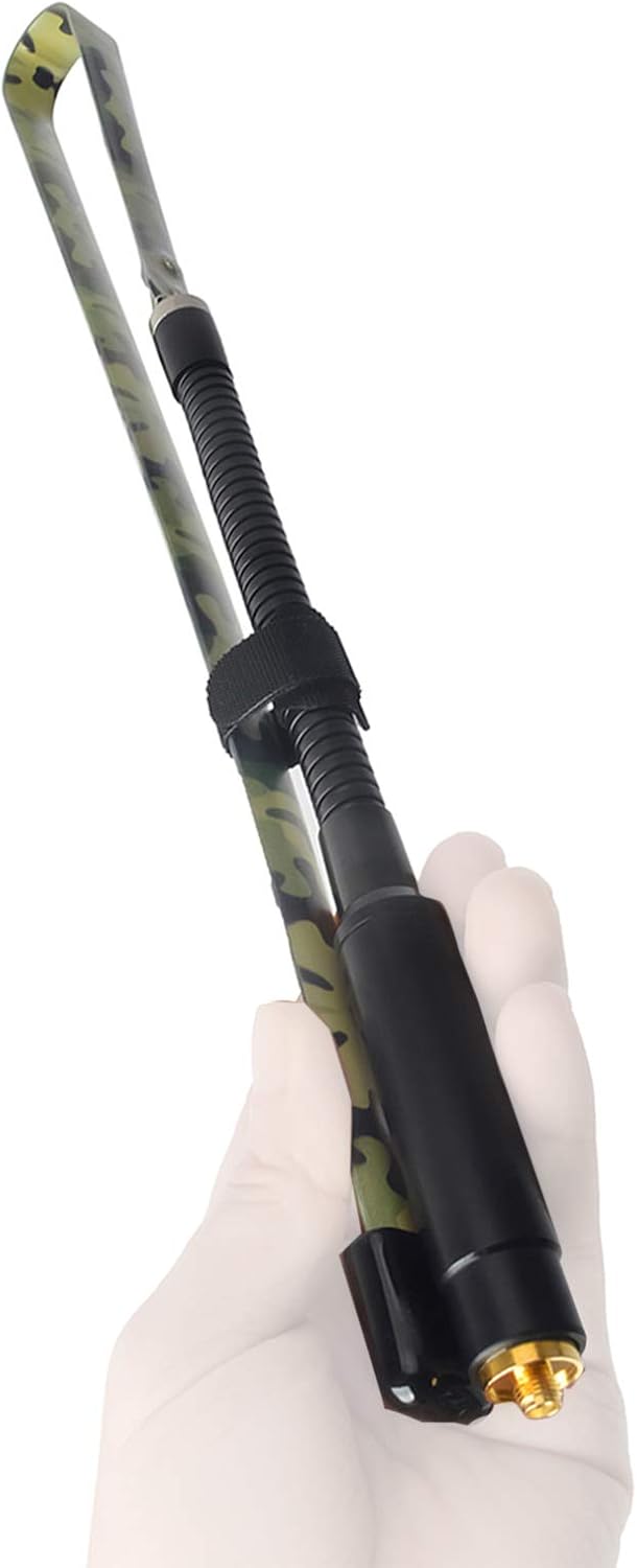 HYS Tactical Camouflage Coating 31.1inch 20w Dual Band 136-174 400-470Mhz 2Meter 70CM SMA-Female Foldable Antenna with Gooseneck for Baofeng UV-5R Series, UV-82 Series, BF-F8HP Kenwood Two Way Radio: Home Audio & Theater