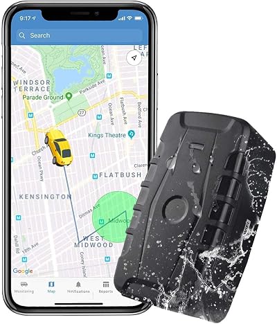 Zeerkeer GPS Tracker Magnet Waterproof Real Time Anti-Theft 20000mAh