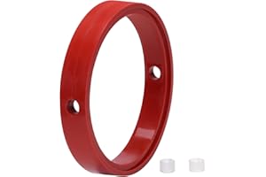 DERNORD Sanitary Butterfly Valve Repair Kit, Silicone Seat w/ (2) Bushings - for 6" Valves