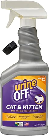 urineOFF Cat Urine Stain Odour Remover Spray 500 ml Enzyme view 1