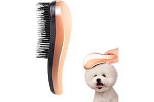 Small Dog Brush - Dog Grooming Tool, Yorkshire Terrier, Maltese, Shih Tzu and Chihuahua, Soft Brush for Sensitive Hair