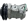 YQABLE 10S13C A/C Compressor 4721999 Compatible for John Deere Excavator 210G 245GLC 250GLC 290GLC 350GLC 380GLC