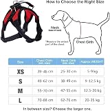 FUNKEEN PET HOUSE No-Pull Padded Adjustable Puppy Harness Vest M Red view 6