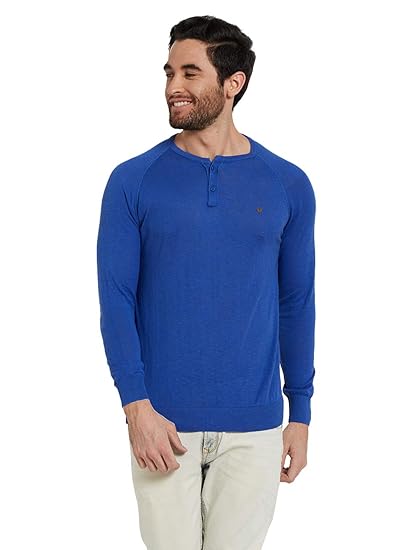 spykar henley t shirt