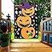 Max Fun DIY Halloween Bean Bag Toss Games with 3 Bean Bags for Kids Party Favor