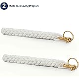 Five Oceans Rope Bell Pull for Hanging Nautical Ships Bell, Braided Rope Keychain - FO3038