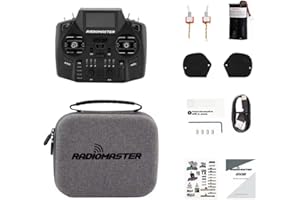 Radiomaster GX12 Remote Control 1000HZ 3D Digital CNC Salon Gimbal Antenna Dual Band Gemini XROSSBAND EXpressLRS Radio Contro