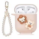 Cute AirPod Case Cartoon Lovely Bear Design with