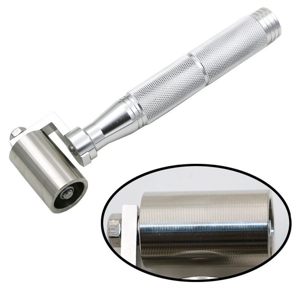 Metal Hand Stainless Steel Wallpaper Seam Roller Home Decoration Seamed