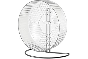 9.45 Inch Silent Hamster Wheel for Hedgehogs, Small Pets Quiet Exercise Wheel with Stable Non Slip Base, Durable Running Whee