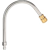 Westinghouse 13” Pressure Washer Gutter Cleaner Wand - 3600 Max PSI, 1/4” Connector - for Gas and Electric Pressure Washers