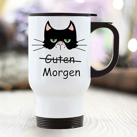 Wandtattoo Loft Bedruckter Thermobecher Spruch Guten Morgen