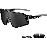 YAMAZI Kids Sunglasses Polarized Sports Baseball Cycling Softball Sunglasses Age 6-12 for Boys Girls Child Youth Sunglasses