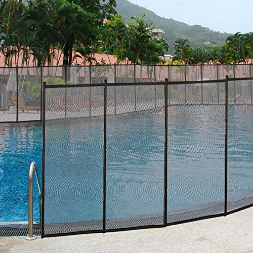 Giantex Pool Fence for InGround Easy DIY Installation Pool Barrier