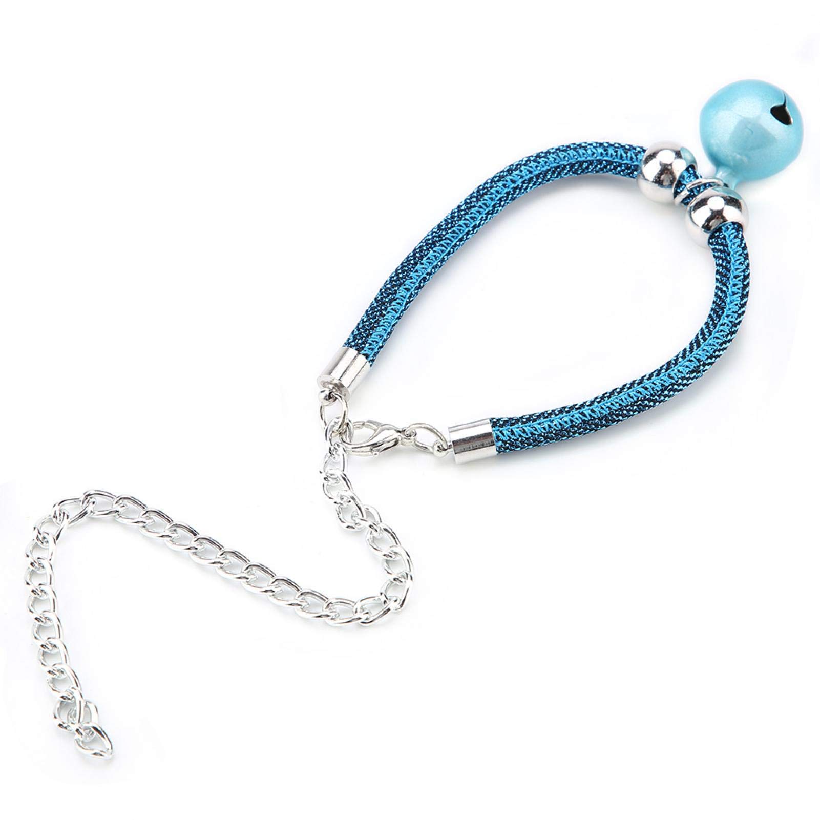 Garosa Japanese Style Pets Cat Collar, Adjustable Cat Collar with Bell, Handmade Pet Collars for Kitty, Kitten, Puppy, 1 Size fits All(#3)