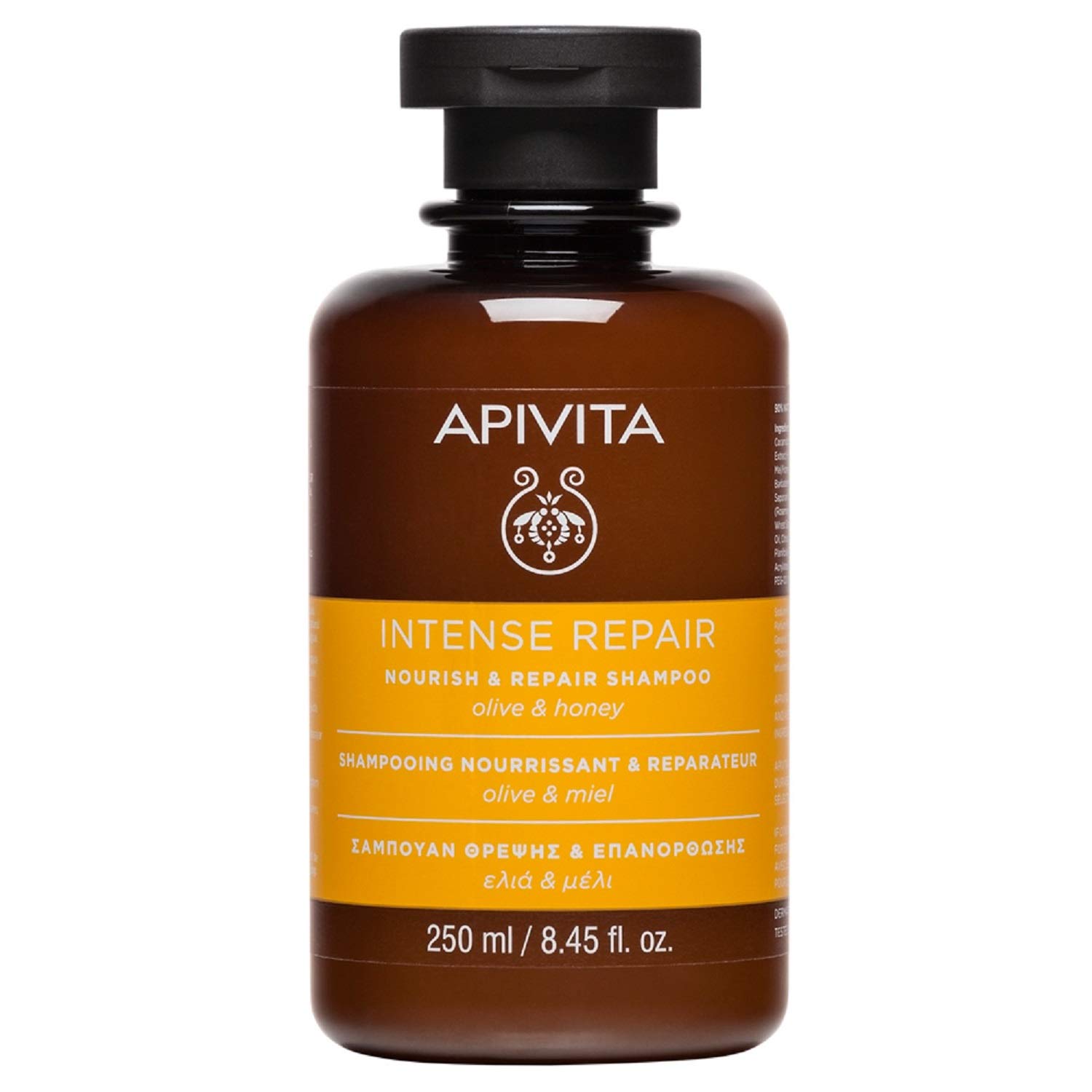 Apivita Nourish & Repair Shampoo with Olive & Honey 250ml