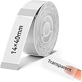 NIIMBOT Refill Labels Compatible with D11/D110/D101/H1S Label Maker, Waterproof, Oil-Proof Travel Bottles Labels for Storage Bins, Jar, Cosmetic Container, JADENS D110&D11