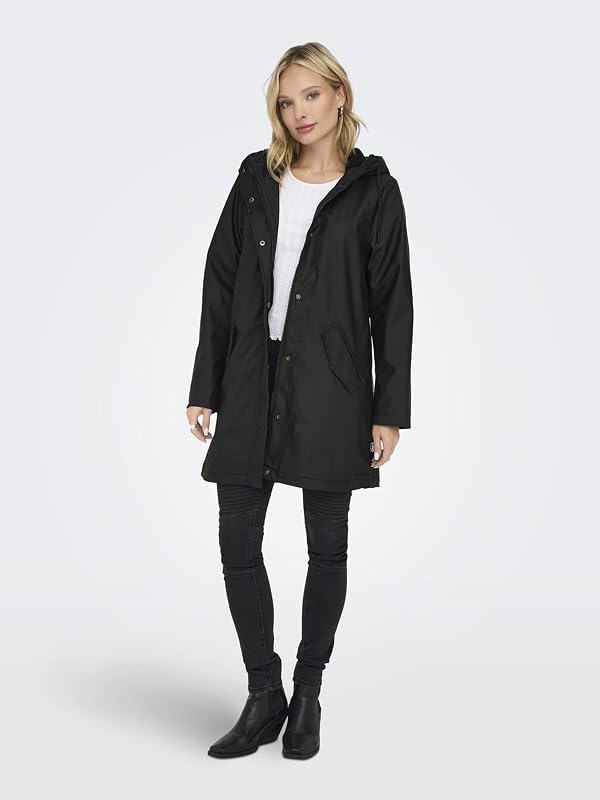 Raincoat ONLSALLY Raincoat Black m Black 1 M