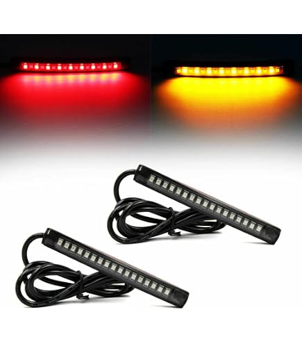 Amazon.com: 4into1 2 Pack Motorcycle Rear Turn Signal Assembly