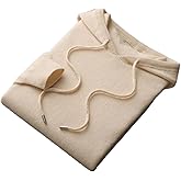 Men's Cashmere Hoodie Sweater 100 Percent Merino Wool Hooded Pullover Knitwear Soft Jumpers