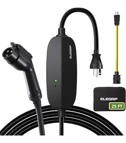 Amazon.com: MingQiEven Portable EV Charger, EV AC Charging Mode 2