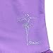 YiZYiF Girls Kids Ballet Dancewear Skating Dress Leotard Skirt Outfit Clothes Purple 5-6