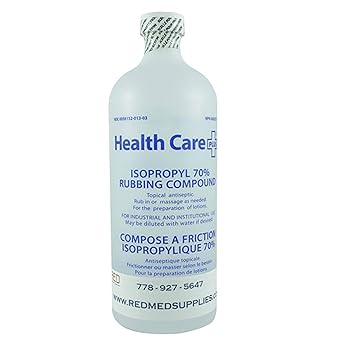 Isopropyl Rubbing Alcohol 70 Usp Sterilization Solution Ipa Solution Medical Grade Product 1 Bottle Amazon Ca Industrial Scientific