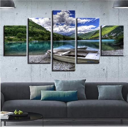 wuyyii Moderne Kunst Hd Drucke Bilder Poster 5 Stücke Rote Rose Blume