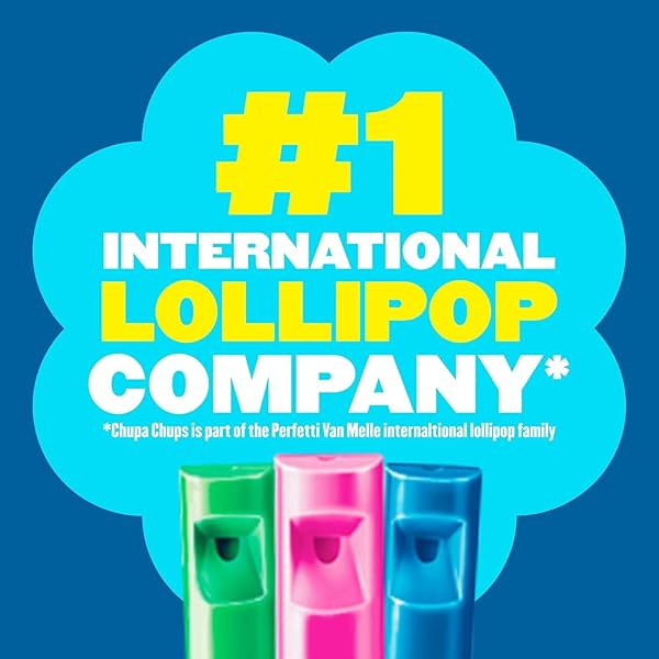 CHUPA CHUPS MELODY POPS 5CT – BLUEST RASPBERRY