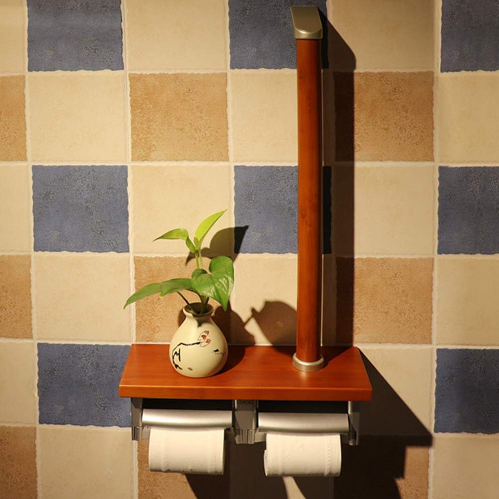 KKCF Dusche Rack Eckablage Wandhalterung Lager Rollenhalter Wasserdicht