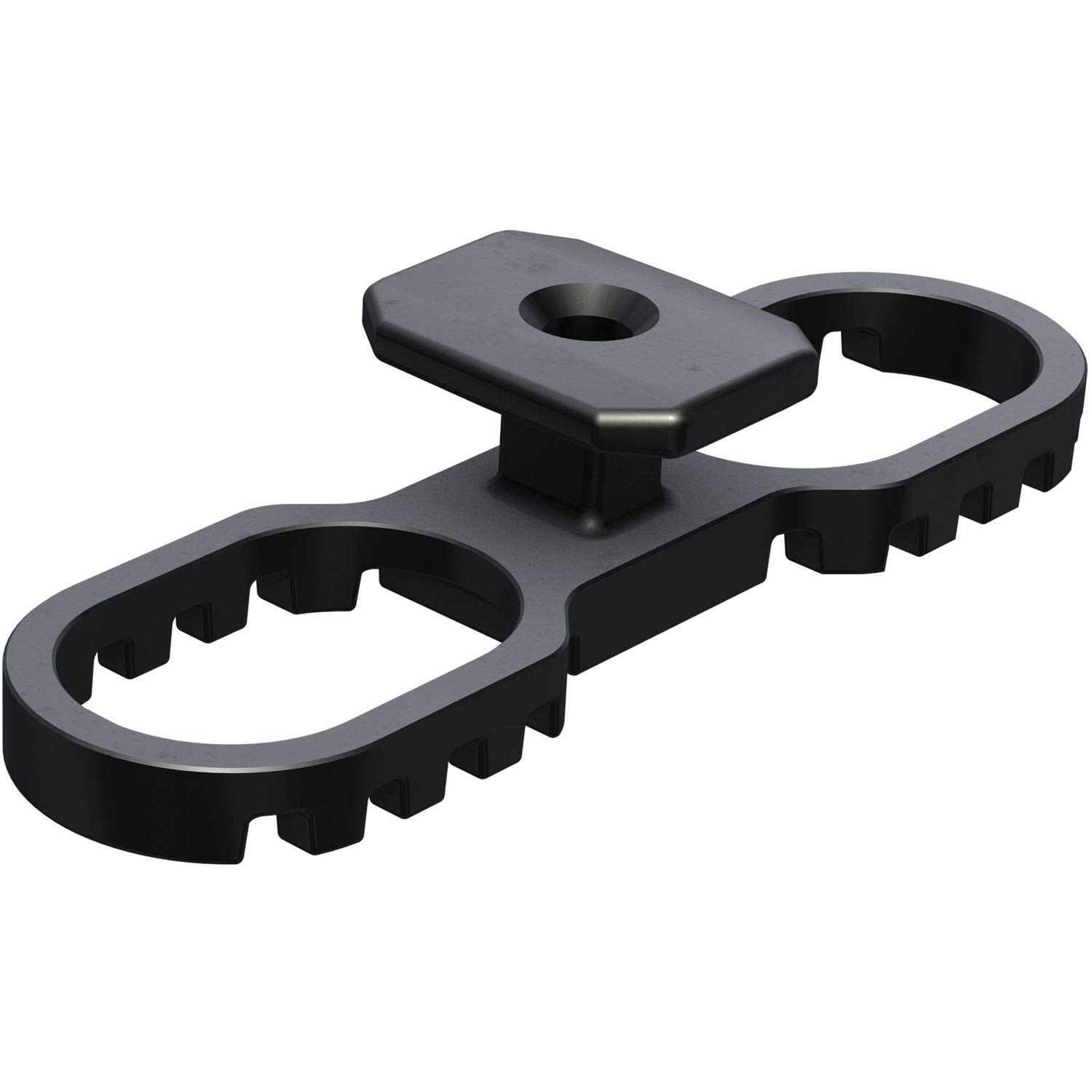 KARLE & RUBNER 7119 K&R Terraflex N6 mit Schraube A4 5x50mm für Holz-Unterkonstruktion Inhalt: 120 Stück Screw 5 x 50 mm for Wood Substructure Pack of 120, Black