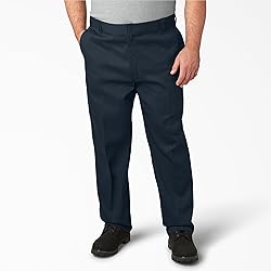 Dickies Mens 874 Flex Work Pants, Dark Navy, 34W x