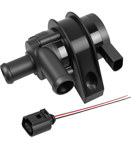 Silscvtt Auxiliary Cooling Water Pump 1k0965561j With Plug Replacement For Golf A3