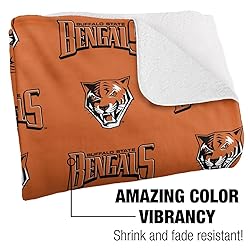Buffalo State University Blanket, 60"x80" Logo