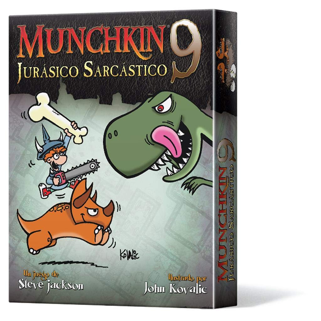 Asmodee - Munchkin 9: Jurassic Sarcastic