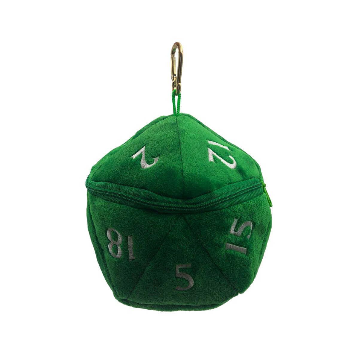 Ultra Pro - D20 Plush Dice Bag - Green