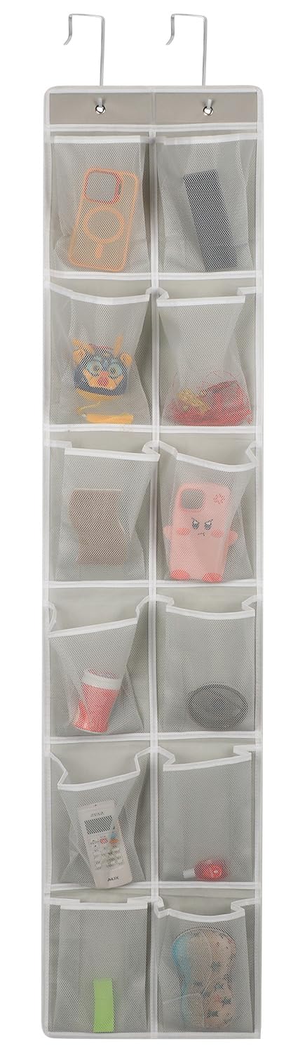 Photo 1 of GOMAJI 12 Large Pockets Over The Door Hanging Shoe Organizer