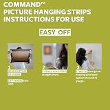 Command Picture Hanging Strips Value Pack 8 Large 6 Medium 4 Small Damage Free view 8