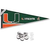 Hurricanes Pennant Flag and Wall Tack Mount Pads