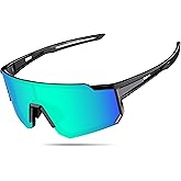 Polarized Sports Sunglasses for Men Women Youth Baseball Running Cycling Driving Fishing Tennis Golf Motor TAC UV400 TR90