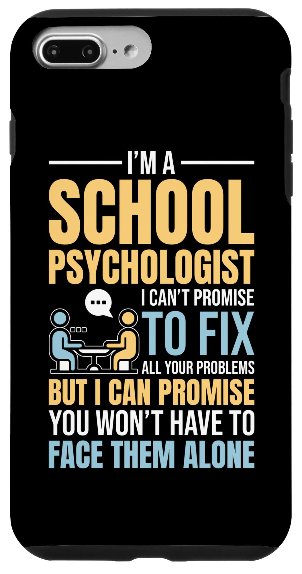 iPhone 7 Plus/8 Plus School Psychologist Case