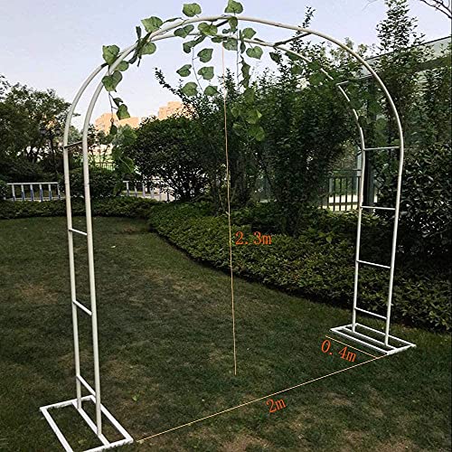 Arbours Gartenlaube Pergola Bogen, Metall Rosenbögen, für Verschiedene Kletterpflanzen Hochzeit Garten Brautparty… – Bild 4