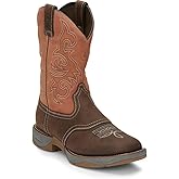 Tony Lama Junction 11" Waterproof Work Boot for Men's - 3R Work Collection - Cowhide, Non-Leather Outsole