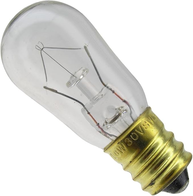 Industrial Performance 10S6/10 120V, 10 Watt, S6, Candelabra Screw (E12