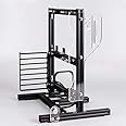 ATX/M-ATX/ITX DIY Chassis Bracket Open Chassis ITX PC Case Open Frame Computer Case Micro ATX Case, Vertical Overclocking Open Aluminum Frame Chassis Rack, Water-Cooled PC Test Bench (Black)